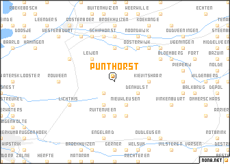 map of Punthorst