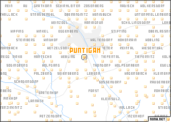 map of Puntigam