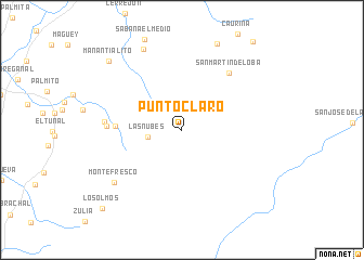 map of Punto Claro