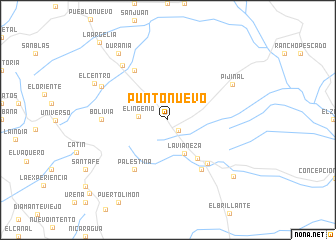 map of Punto Nuevo