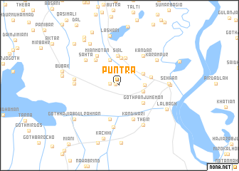 map of Puntra