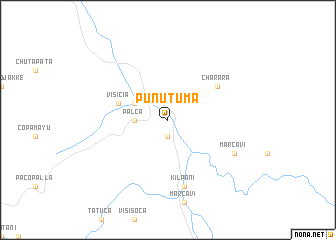 map of Punutuma