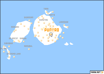 map of Punyao