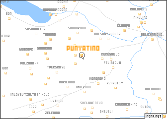 map of Punyatino