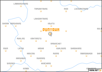 map of Punyawm