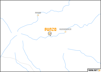 map of Punzo