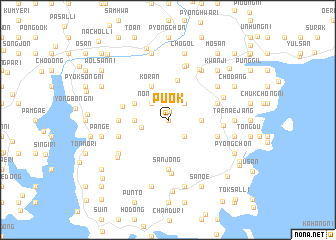 map of Puŏk