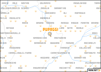 map of Pupaggi