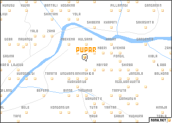 map of Pupar