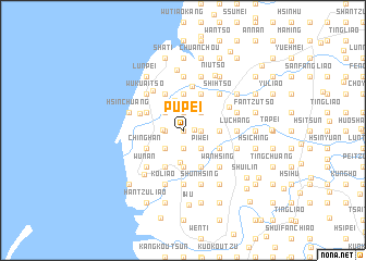 map of Pu-pei