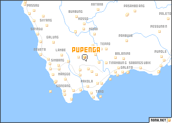 map of Pupenga