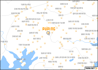 map of Puping