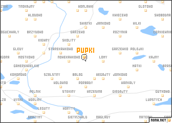 map of Pupki