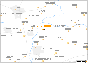 map of Pupkovo