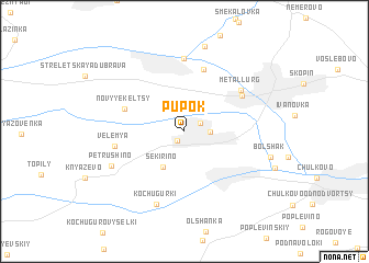 map of Pupok