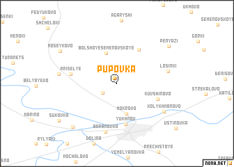 map of Pupovka