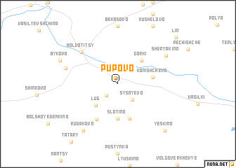 map of Pupovo