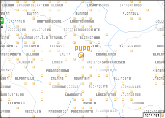 map of Pupo