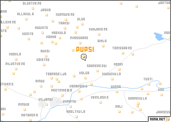 map of Pupsi