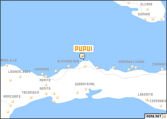 map of Pupui