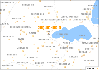 map of Puquichapío