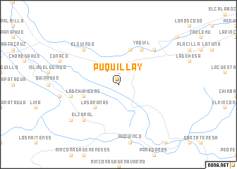 map of Puquillay