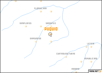 map of Puquio