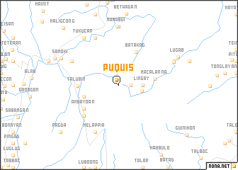map of Puquis