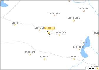 map of Puqui