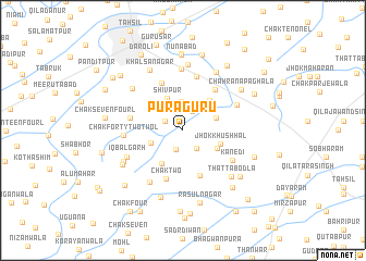 map of Pura Guru