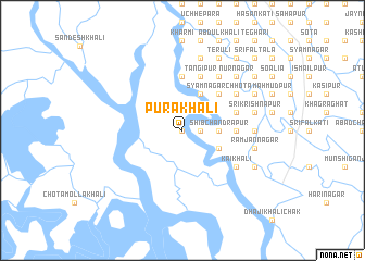 map of Purākhāli