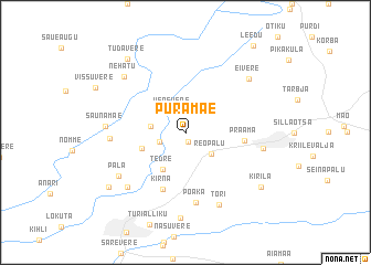 map of Puramäe