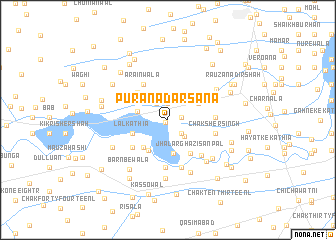 map of Purāna Darsāna