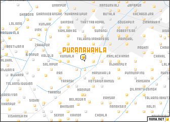 map of Purānawāhla