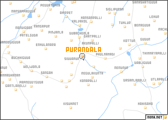 map of Purandala