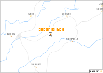 map of Purānigudām