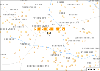 map of Purāno Wāh Misri