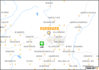 map of Pura Pura