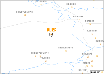 map of Pura