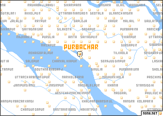 map of Purba Char