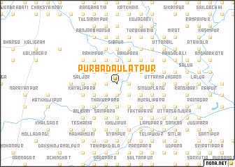 map of Purba Daulatpur