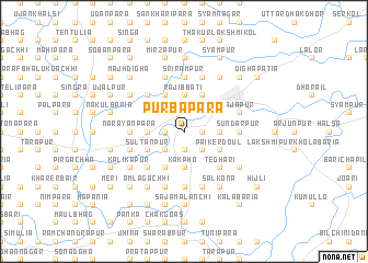 map of Purbapāra