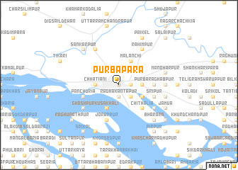 map of Purbapāra