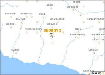 map of Purboyo