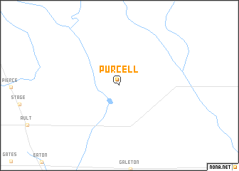 map of Purcell