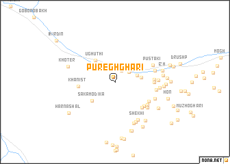 map of Puregh Ghāri