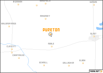 map of Pureton