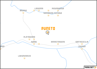 map of Pureto