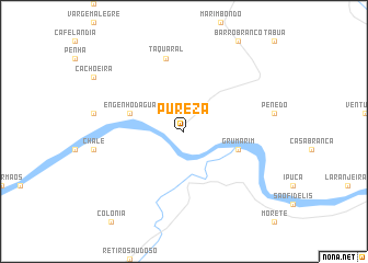 map of Pureza