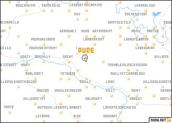 map of Pure